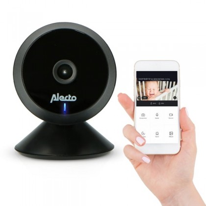 Alecto Smartbaby5 wifi-videomonitor, must, Beebimonitorid, Turvavarustus